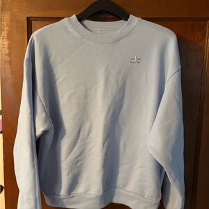 ALO Yoga Light Blue Sweater